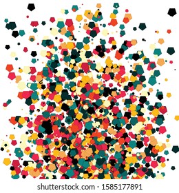 Colorful Universe Distribution Computational Generative Art background illustration