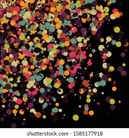 Colorful Universe Distribution Computational Generative Art background illustration