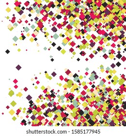 Colorful Universe Distribution Computational Generative Art background illustration