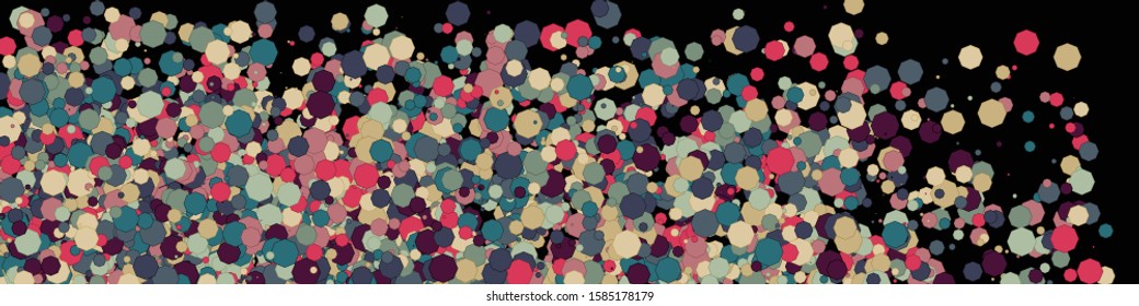 Colorful Universe Distribution Computational Generative Art background illustration