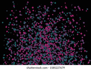 Colorful Universe Distribution Computational Generative Art background illustration