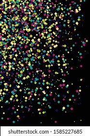 Colorful Universe Distribution Computational Generative Art background illustration