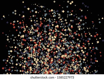 Colorful Universe Distribution Computational Generative Art background illustration