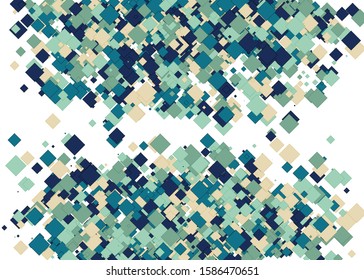 Colorful Universe Distribution Computational Generative Art background illustration
