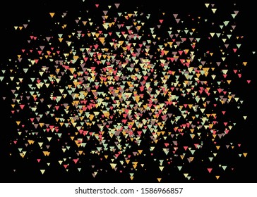 Colorful Universe Distribution Computational Generative Art background illustration