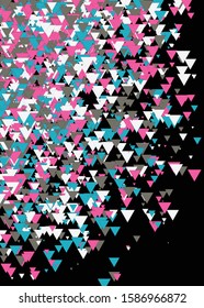Colorful Universe Distribution Computational Generative Art background illustration