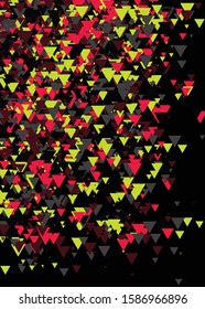 Colorful Universe Distribution Computational Generative Art background illustration