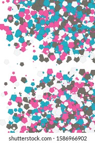 Colorful Universe Distribution Computational Generative Art background illustration