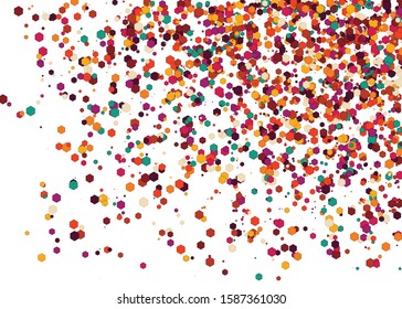 Colorful Universe Distribution Computational Generative Art background illustration