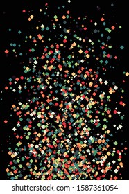 Colorful Universe Distribution Computational Generative Art background illustration