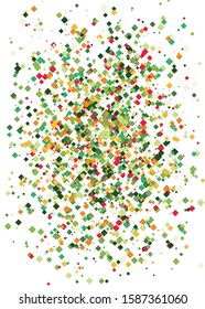 Colorful Universe Distribution Computational Generative Art background illustration