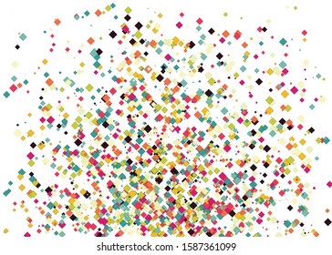 Colorful Universe Distribution Computational Generative Art background illustration