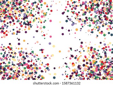 Colorful Universe Distribution Computational Generative Art background illustration