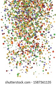 Colorful Universe Distribution Computational Generative Art background illustration