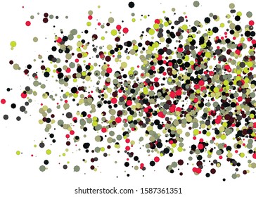Colorful Universe Distribution Computational Generative Art background illustration
