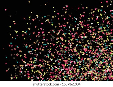 Colorful Universe Distribution Computational Generative Art background illustration