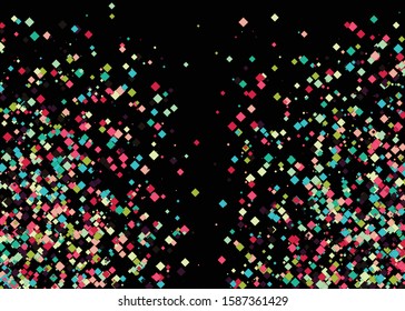 Colorful Universe Distribution Computational Generative Art background illustration