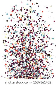 Colorful Universe Distribution Computational Generative Art background illustration