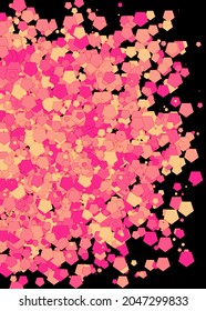 Farbige Universe Distribution Computative Generative Art Hintergrund-Illustration