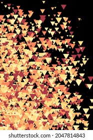 Farbige Universe Distribution Computative Generative Art Hintergrund-Illustration