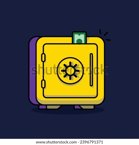 colorful vault vectors, graphic resources.