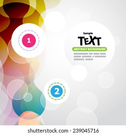 Colorful vector abstract background