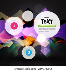 Colorful vector abstract background