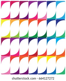 Colorful vector abstract background design