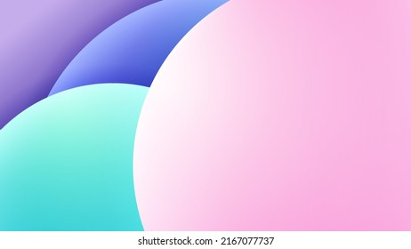 Fondo abstracto vector colorido con gradiente suave. Fondo vectorial para fondo de pantalla. Eps 10