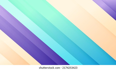 Fondo abstracto vector colorido con gradiente suave. Fondo vectorial para fondo de pantalla. Eps 10
