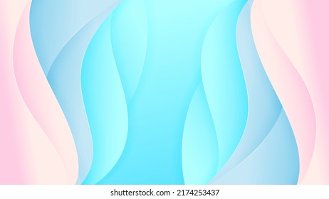 Colorful vector abstract background with soft gradient. Vector background for wallpaper. Eps 10