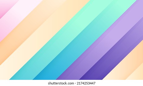 Colorful vector abstract background with soft gradient. Vector background for wallpaper. Eps 10