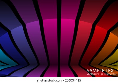 Colorful vector abstract background  template - Vector abstract colorful background illustration
