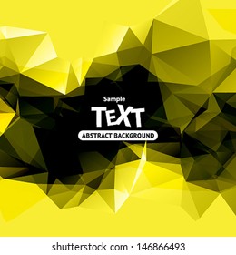 Colorful vector abstract background with triangle polygon