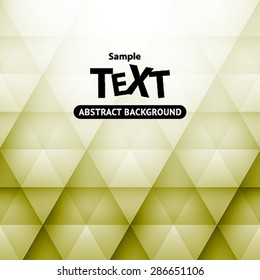 Colorful vector abstract background with triangle polygon