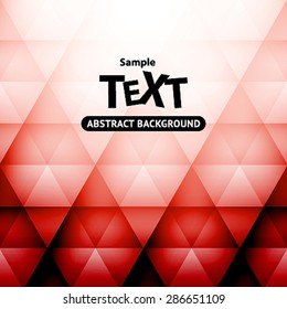Colorful vector abstract background with triangle polygon