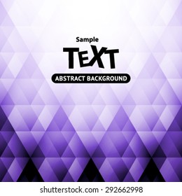 Colorful vector abstract background with triangle polygon