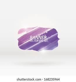 Colorful vector abstract banner background