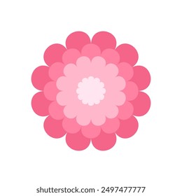 Logotipo abstracto del icono de la flor del Vector colorido. Estilo de arte plano mínimo simple para el Anuncio, cartel, promoción, Sitio web, compras en línea, publicidad.