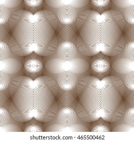Farbige Vektorgrafik abstrakte geometrische nahtlose Muster, schöne romantische Motiv-Ornament. Grafische zeitgenössische Abdeckung.