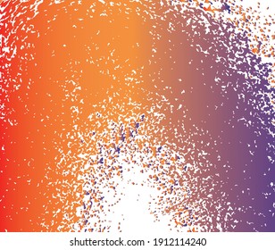Colorful vector abstract simple pattern for your game or background. Dots, spots and freckles