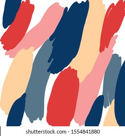 Colorful vector abstraction. Abstract background with red, pink, light yellow and green colors. Contemporary image.
