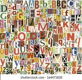 Magazine Cutout Letters Images Stock Photos Vectors Shutterstock