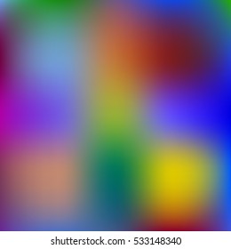 Colorful vector background. Abstract blurred Image. Modern blur unfocused design. Festive multicolor wallpaper.
