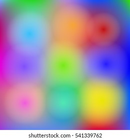 Colorful vector background. Abstract blurred Image. Modern blur unfocused design. Festive wallpaper.