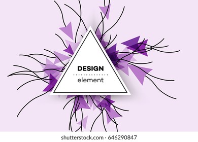 Colorful Vector Background With Abstract Computer Mouse Cursors. Attractive Conceptual Illustration For Internet Marketing.