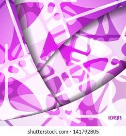 Colorful vector background, abstract style illustration eps10