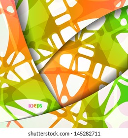 Colorful vector background, abstract style illustration eps10