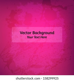 Colorful vector background with artistic splatter