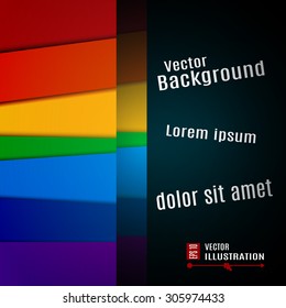 Colorful vector background for business presentation.